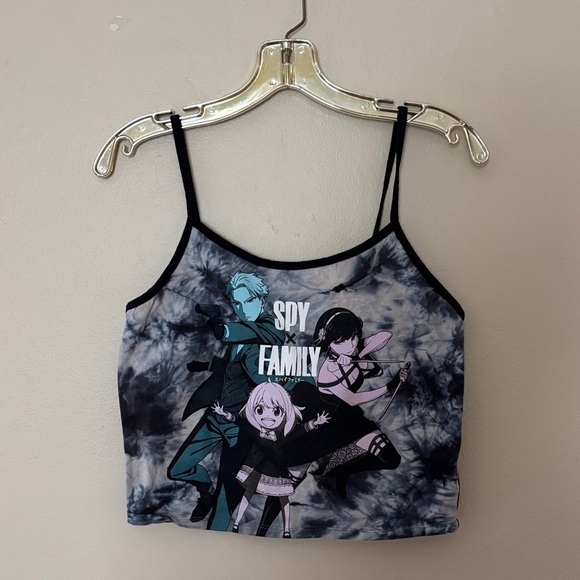 Spy x Family Anime Graphic Crop Top - Picture 1 of 1